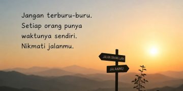 Tidak Semua Orang Harus Berjalan Cepat