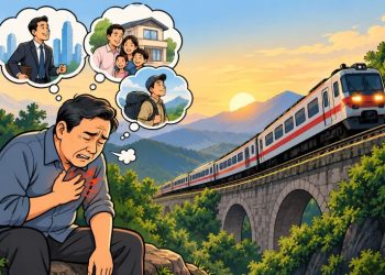 Iri Hati: Kereta yang Mendaki, Kau yang Sesak – Ciri Hati yang Sakit
