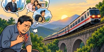 Iri Hati: Kereta yang Mendaki, Kau yang Sesak – Ciri Hati yang Sakit