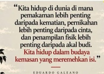 KETIKA KEMASAN LEBIH PENTING DARIPADA ISI